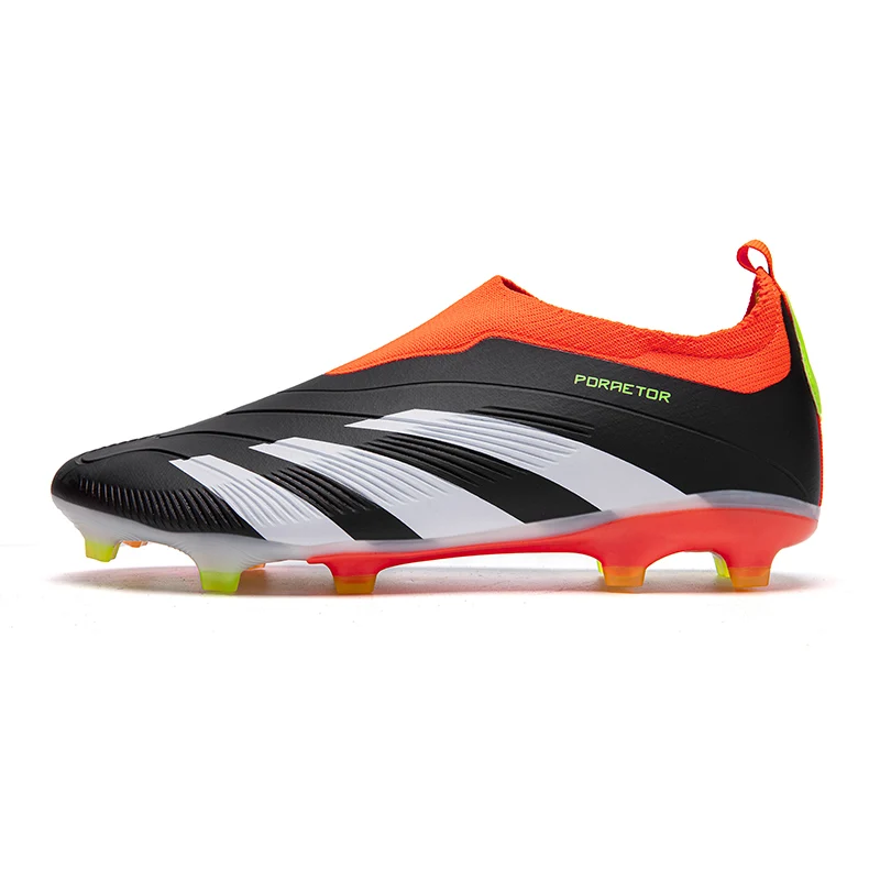 Original Studded Men Football Field Boots Indoor Society Training Futsal Soccer Cleats Non Slip Kids Football Shoes Man Sneakers