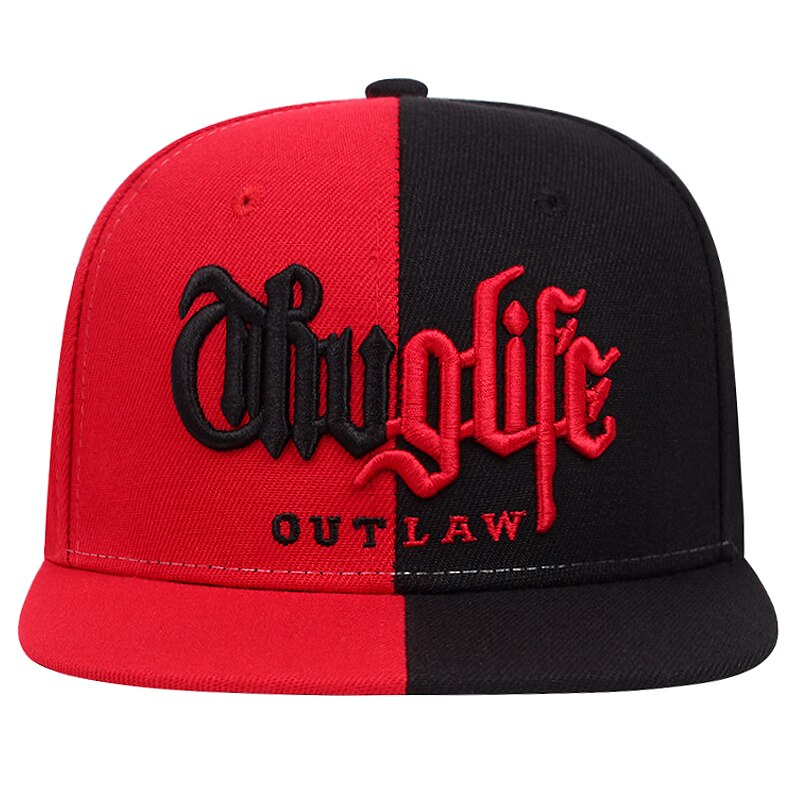 1 Pcs Fashion Fastball CAP Thuglife Embroidery Hiphop Baseball Cap Snapback Hat Adult Outdoor Casual Sun Casual Bone Adjustable