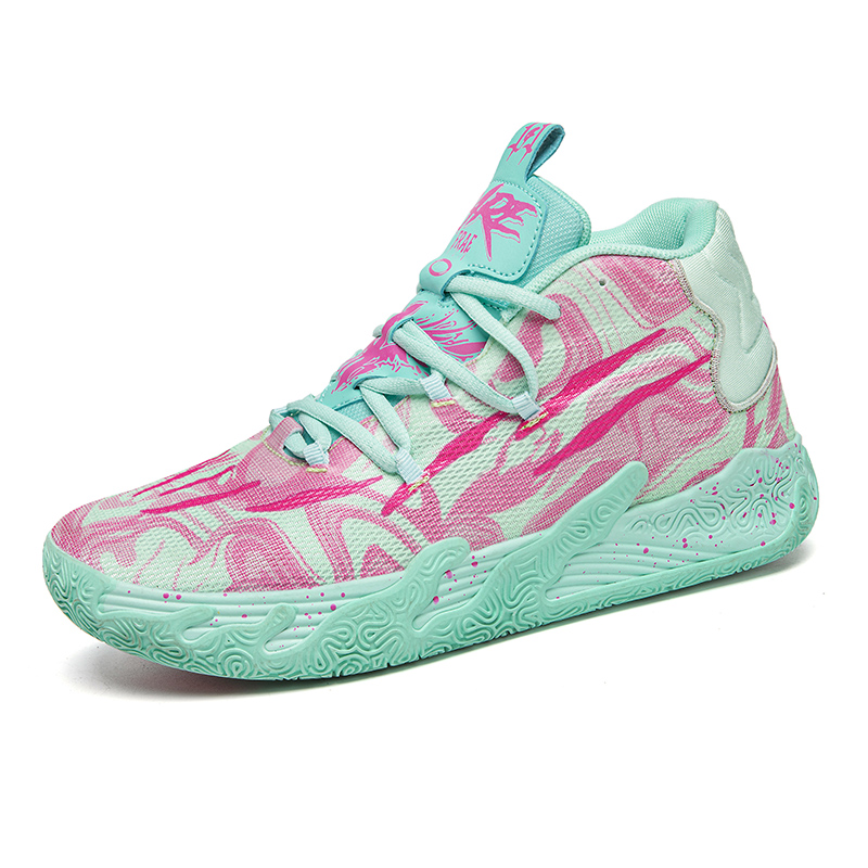 2024 New Sports Student Ultra Light Shock Absorbing Running Shoes Male Student Practical Basketball Shoes