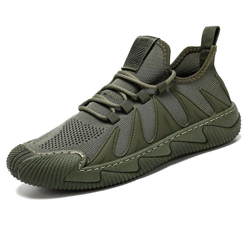 Male's sneakers casual lightweight mesh sports shoes summer new men outdoor soft sole Anti slip Breathable comfort running shoes