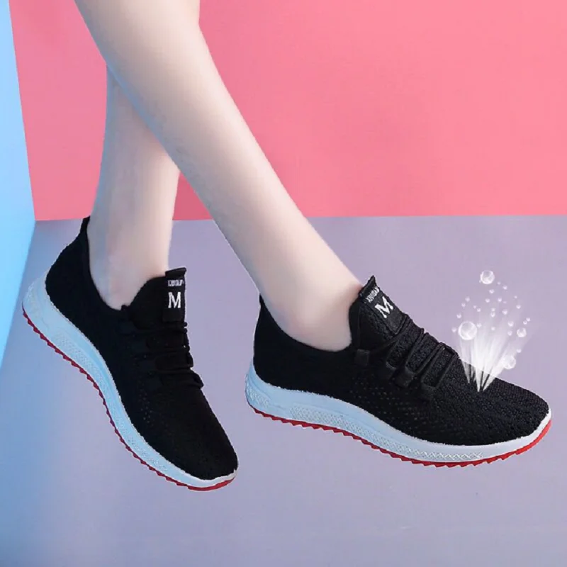 Lightweight Casual Tennis Shoes New Fashion Platform Sport Shoes Female Autumn New Breathable Outdoor Running Sneakers  summer