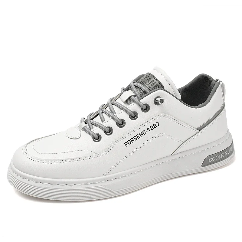 Shoes Men Comfortable Casual Business White Sports Sneakers Flats Slip On Office Mens Shoe Non-Slip Zapatos Hombre