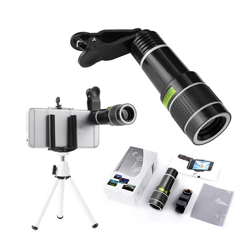 20x Zoom HD Universal Smartphone Optical Camera Telephoto Clip Telescope Lens jingu