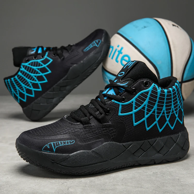 Basketball Shoe Comfortable Sneakers Non-Slip Male Gym Training Sport Shoes Breathable Wear-resisting Fashion Male Shoes